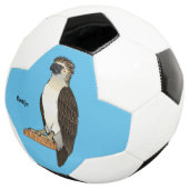 Philippinischer Adler-Cartoon Fußball (Dreiviertel)