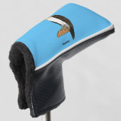Philippinischer Adler-Cartoon Golf Headcover (3/4 Vorderseite)