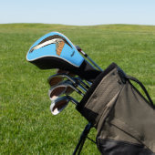 Philippinischer Adler-Cartoon Golf Headcover (In SItu)