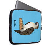 Philippinischer Adler-Cartoon Laptopschutzhülle (Vorne Rechts)