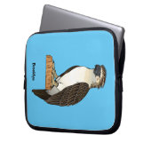 Philippinischer Adler-Cartoon Laptopschutzhülle (Vorderseite Links)