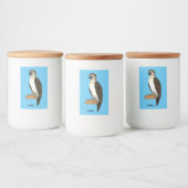 Philippinischer Adler-Cartoon Lebensmitteletikett (Flaschen)