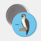 Philippinischer Adler-Cartoon Magnet (Vorderseite/Rückseite)