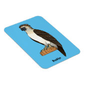Philippinischer Adler-Cartoon Magnet (Rechte Seite)