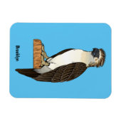Philippinischer Adler-Cartoon Magnet (Horizontal)