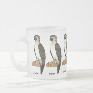 Philippinischer Adler-Cartoon Mattglastasse