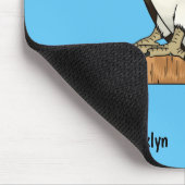 Philippinischer Adler-Cartoon Mousepad (Ecke)