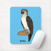 Philippinischer Adler-Cartoon Mousepad (Mit Mouse)