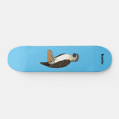 Philippinischer Adler-Cartoon Skateboard (Horizontal)