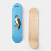 Philippinischer Adler-Cartoon Skateboard (Vorderseite)