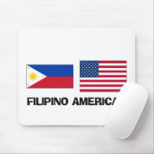 philippinischer Amerikaner Mousepad (Mit Mouse)