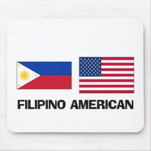 philippinischer Amerikaner Mousepad