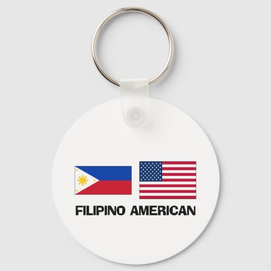 Philippinischer Amerikaner Schlüsselanhänger (Vorderseite)