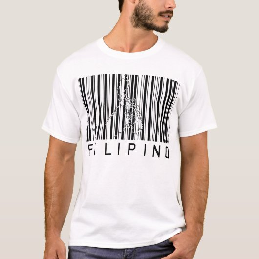 Philippinischer Barcode T-Shirt (Vorderseite)