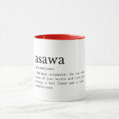 Philippinischer Ehemann Ehefrau Romantisches Ehepa Tasse (Zentrum)