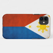 Philippinischer Flagge Iphone Fall Case-Mate iPhone Hülle (Rückseite (Horizontal))