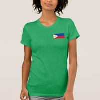 Philippinischer Flaggen-T - Shirt