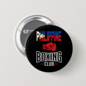 Philippinischer Flaggenboxing Button (Vorne & Hinten)