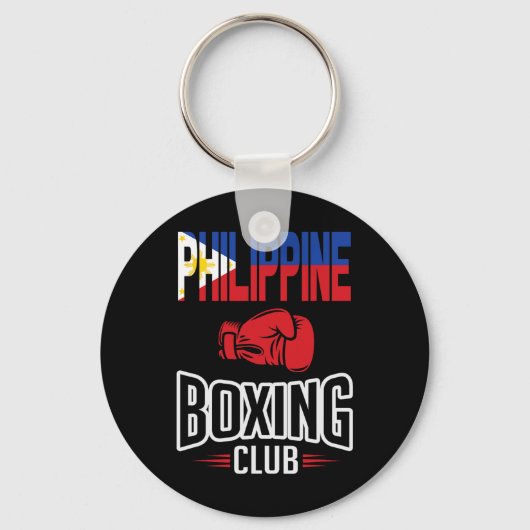 Philippinischer Flaggenboxing Schlüsselanhänger (Vorderseite)