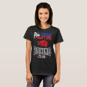 Philippinischer Flaggenboxing T-Shirt (Vorne ganz)