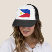 Philippinischer Flaggenhut Truckerkappe (Beispiel)