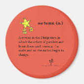 philippinischer Herbstkreislauf Magnet (Vorne)