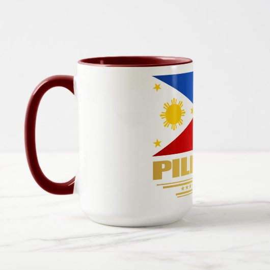 ‚philippinischer Pride‘ Tasse (Links)