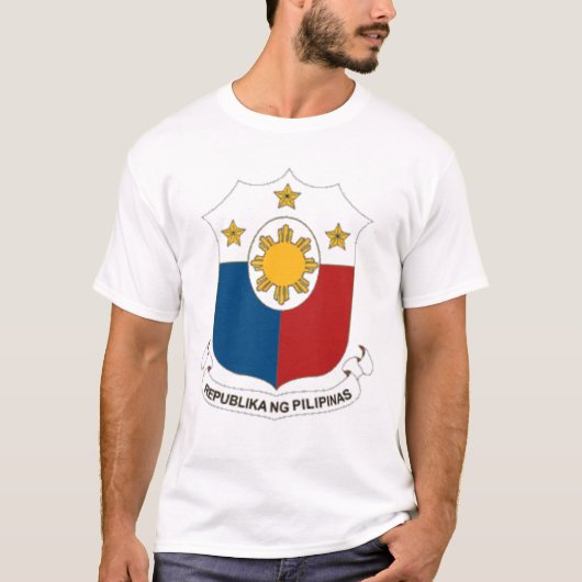 philippinisches Emblem T-Shirt (Vorderseite)