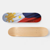 Philippinisches Flaggen-Skateboard Skateboard (Horizontal)