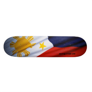 Philippinisches Flaggen-Skateboard Skateboard