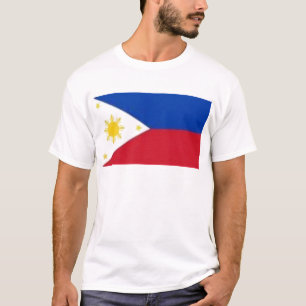 Philippinisches Flaggen-T-Shirt T-Shirt