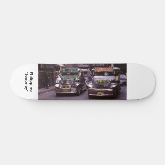 Philippinisches "Jeepney " Skateboard (Horizontal)