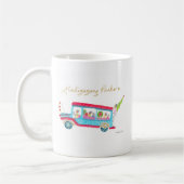 Philippinisches Jeepney Weihnachten Kaffeetasse (Links)