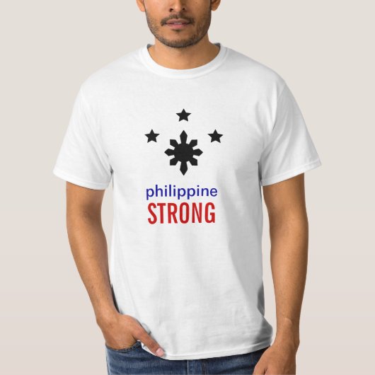 Philippinisches starkes T-Shirt (Vorderseite)