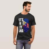 philippinisches und australisches Mix-DNA-Flaggeng T-Shirt (Vorne ganz)