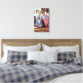 Philippino Lippi - Tobias und der Engel Leinwanddruck (Insitu (Schlafzimmer))