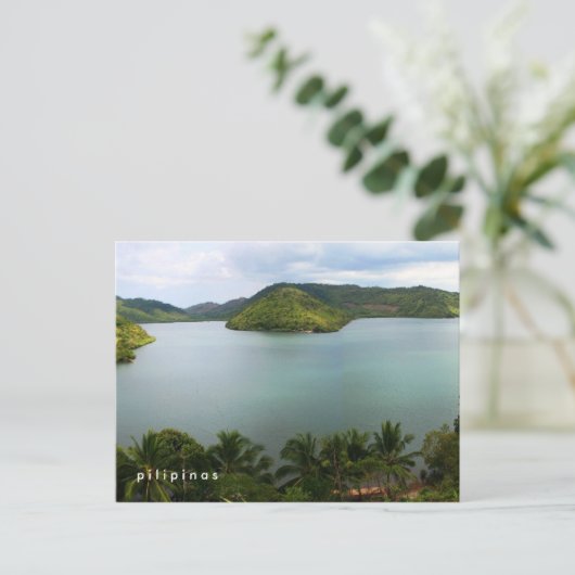 Philippinsel Postkarte (Stehend Vorderseite)