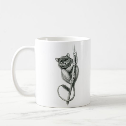 Philipppine Tarsier schukina Kaffeetasse (Links)