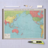 Philips' Kriegsmappe des Pazifiks, Dekoupage von 1 Seidenpapier (Handwerk)