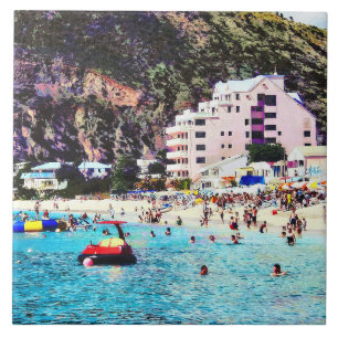 Philipsburg Sint Maarten Beach Fliese