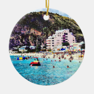 Philipsburg Sint Maarten Beach Keramik Ornament