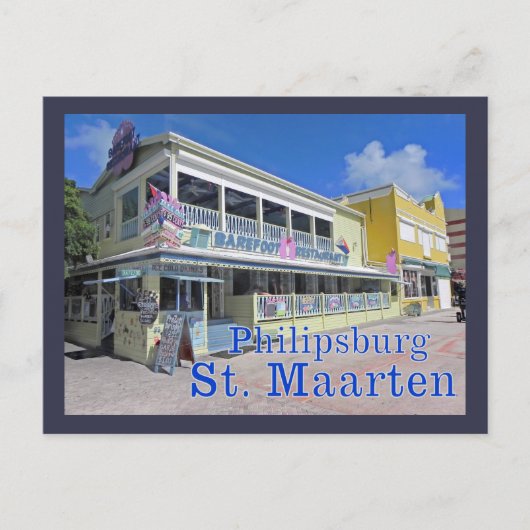 Philipsburg - St. Maarten - Postkarte (Vorderseite)