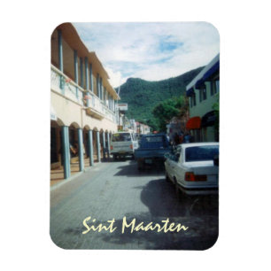 Philipsburg Street Premium Magnet