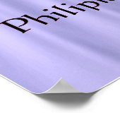 Philister 4:13 poster (Ecke)