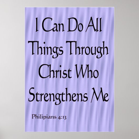 Philister 4:13 poster (Vorne)