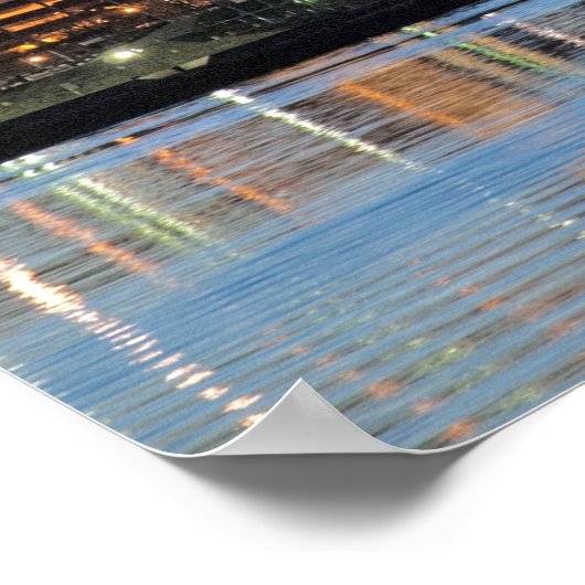 Phillicher Sonnenuntergang Poster (Ecke)