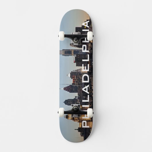 Phillicher Sonnenuntergang Skateboard (Vorderseite)