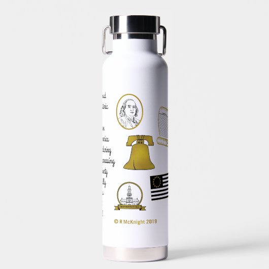 Phillip Acronym Water Flasche (Vorne)