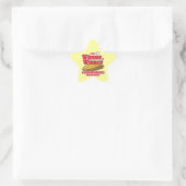 Phillip Baseball Gewinner Cheesesteak Abendessen Stern-Aufkleber (Tasche)