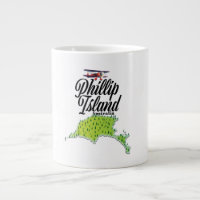 Phillip Island Australia-Karte